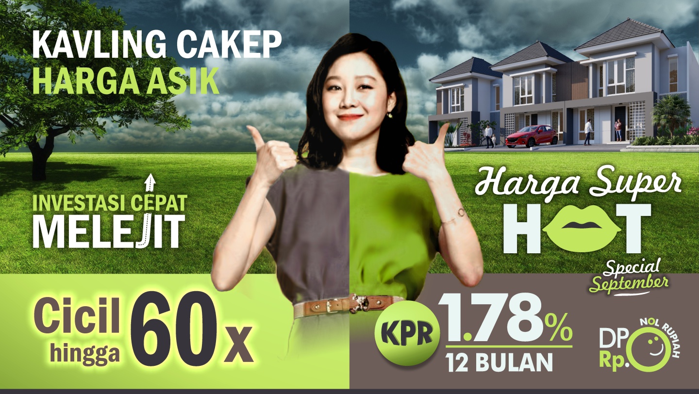 Kavling Cakep Cicil 60x